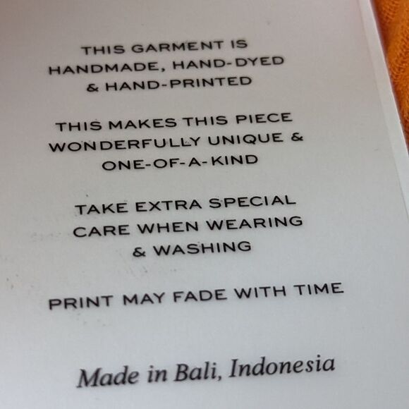 Faithfull French Linen Blend Rupina Pants L NWT Resort Wide Leg | Bold & Bright - Picture 9 of 12